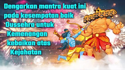 Dengarkan mantra kuat ini pada kesempatan baik Dussehra untuk Kemenangan kebaikan atas Kejahatan