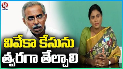 YS Sharmila Reacts Over CBI Summons To Kadapa MP Avinash Reddy  _ V6 News