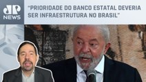 Nogueira: Lula quer BNDES em obras no exterior