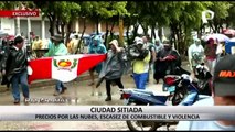 ¡Exclusivo! Ciudad sitiada: precios por las nubes, escasez de combustible y violencia en Puerto Maldonado