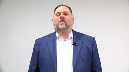 Junqueras: "Un divorcio no siempre es un desastre, es una oportunidad para construir unas vidas mejores para el uno y para el otro"