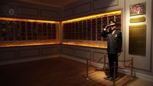 DİYARBAKIR - Şehit edilen Gaffar Okkan ve 5 polis memuru törenle anıldı (1)