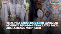 Viral Pria Bakar Baju Koko Lantaran Motifnya Dianggap Tidak Layak Pakai: Ada Lambang Mirip Salib