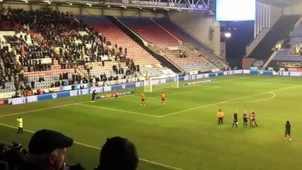 Luton Town won 2-0 at Wigan