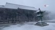 Japonya'da yoğun kar yağışı: 280 uçuş iptal edildi10 yılın en düşük sıcaklık değerleri bekleniyor