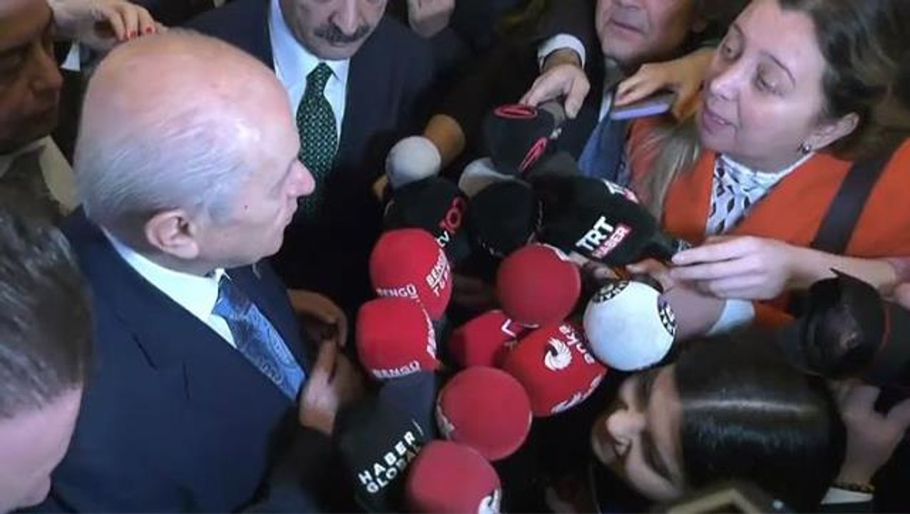 Bahçeli'nin Sinan Ateş suikastını soran gazeteciye verdiği tepkiyle ilgili MHP'den ilk açıklama