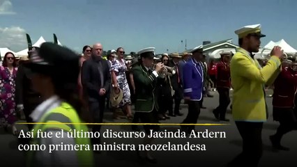Ardern: "Me voy con un mayor amor y afecto por Nueva Zelanda y su gente que cuando empecé"
