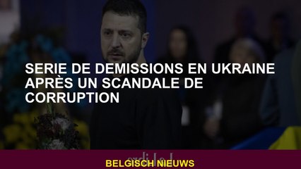 Série de démissions en Ukraine après un scandale de corruption