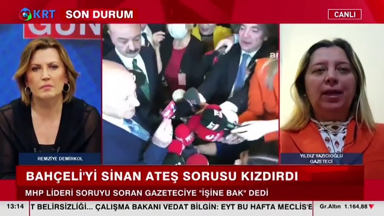 Bahçeli'nin "işine bak" dediği gazeteci Yıldız Yazıcıoğlu açıklama yaptı: Yaptığım iş her zaman soru sormak