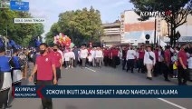 Jokowi Ikuti Jalan Sehat Satu Abad Nahdlatul Ulama