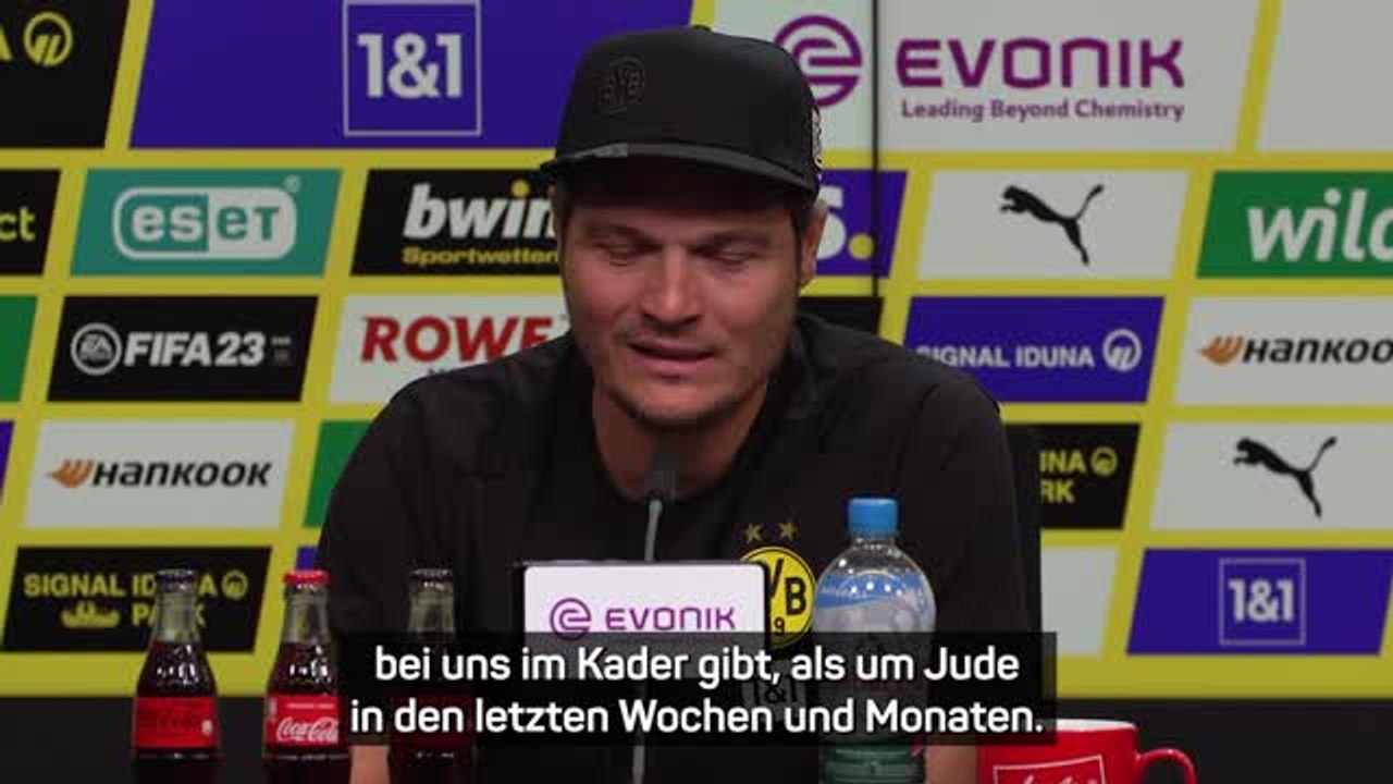 Terzic: Bellingham 'werden wir vermissen'