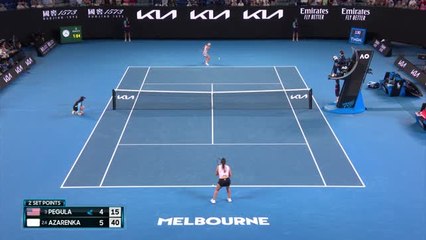 Open d’Australie - Arrivée avec le maillot du PSG, Azarenka file en 1/2
