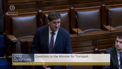 Download Video: Eamon Ryan holds talks on revived ‘Derry Road’, says it would be 'very expensive' but transformative for country