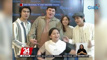 Cast ng "Voltes V: Legacy," nakisaya sa Dinagyang Festival sa Iloilo | 24 Oras