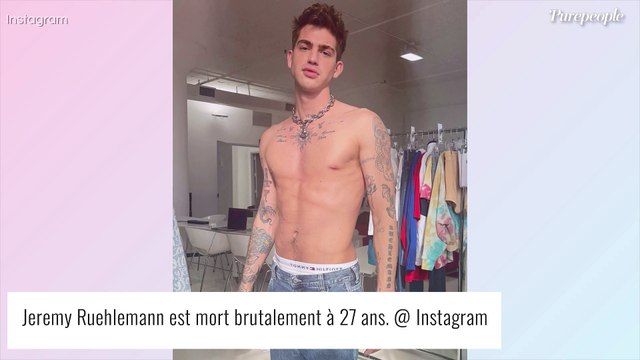 Jeremy Ruelehmann : Mort à brutale à 27 ans de la future star de la mode