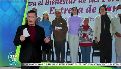 Entregan tarjetas del Bienestar en la alcaldía Milpa Alta
