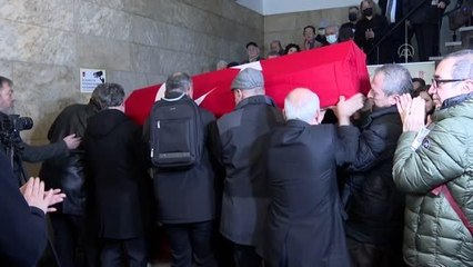 Eski TGC başkanlarından Orhan Erinç son yolculuğuna uğurlandı