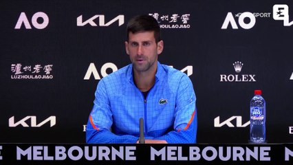 Quand Djokovic oublie RG 2021 : "Tsitsipas n’a jamais joué de finale en GC, si je ne me trompe pas…"