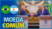 Brasil e Argentina discutem criação de uma moeda comum