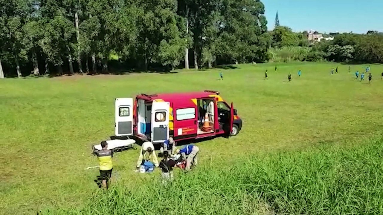 Siate é mobilizado para atender vítima de lesão física no Santa Cruz ...