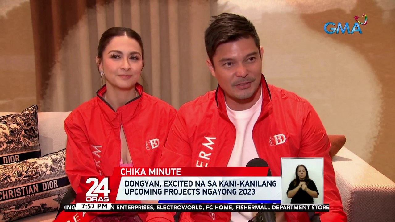 DongYan, excited na sa kani-kanilang upcoming projects ngayong 2023 | 24 Oras
