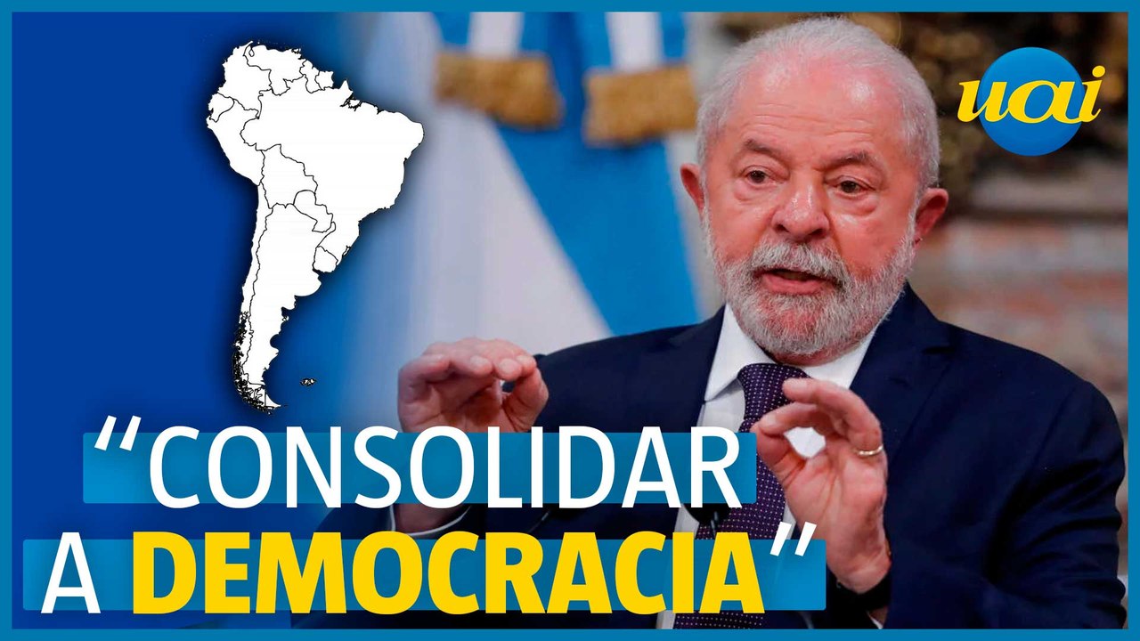 Devemos consolidar a democracia na América do Sul, diz Lula