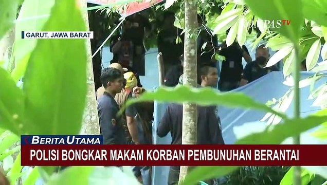 Tim Polda Metro Jaya Bongkar Makam Korban Pembunuhan Berantai Wowon Cs untuk Autopsi
