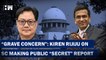 Headlines: "Grave Concern": Minister On Supreme Court Making Public "Secret" Reports| Kiren Rijiju
