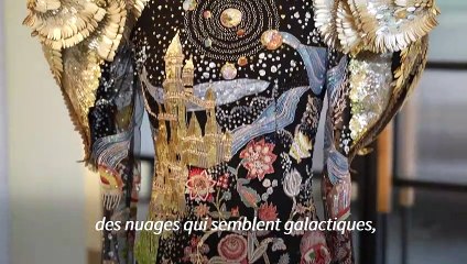 Fashion Week : "Cosmos" de Rahul Mishra, une invitation au "voyage vers ce qui n'existe pas"