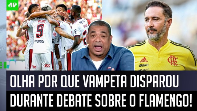 ISSO É MENTIRA! O Vítor Pereira FALOU que... OLHA por que Vampeta DISPAROU em papo sobre Flamengo!