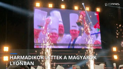 Harmadik lett a magyar csapat a Bocuse d'Or világdöntőjén