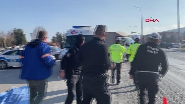 BETON MİKSERİN ÇARPTIĞI YAYA, HAYATINI KAYBETTİ