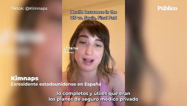 Una joven de Estados Unidos descubre la sanidad pública española y se hace viral: Tu calidad de vida se dispara
