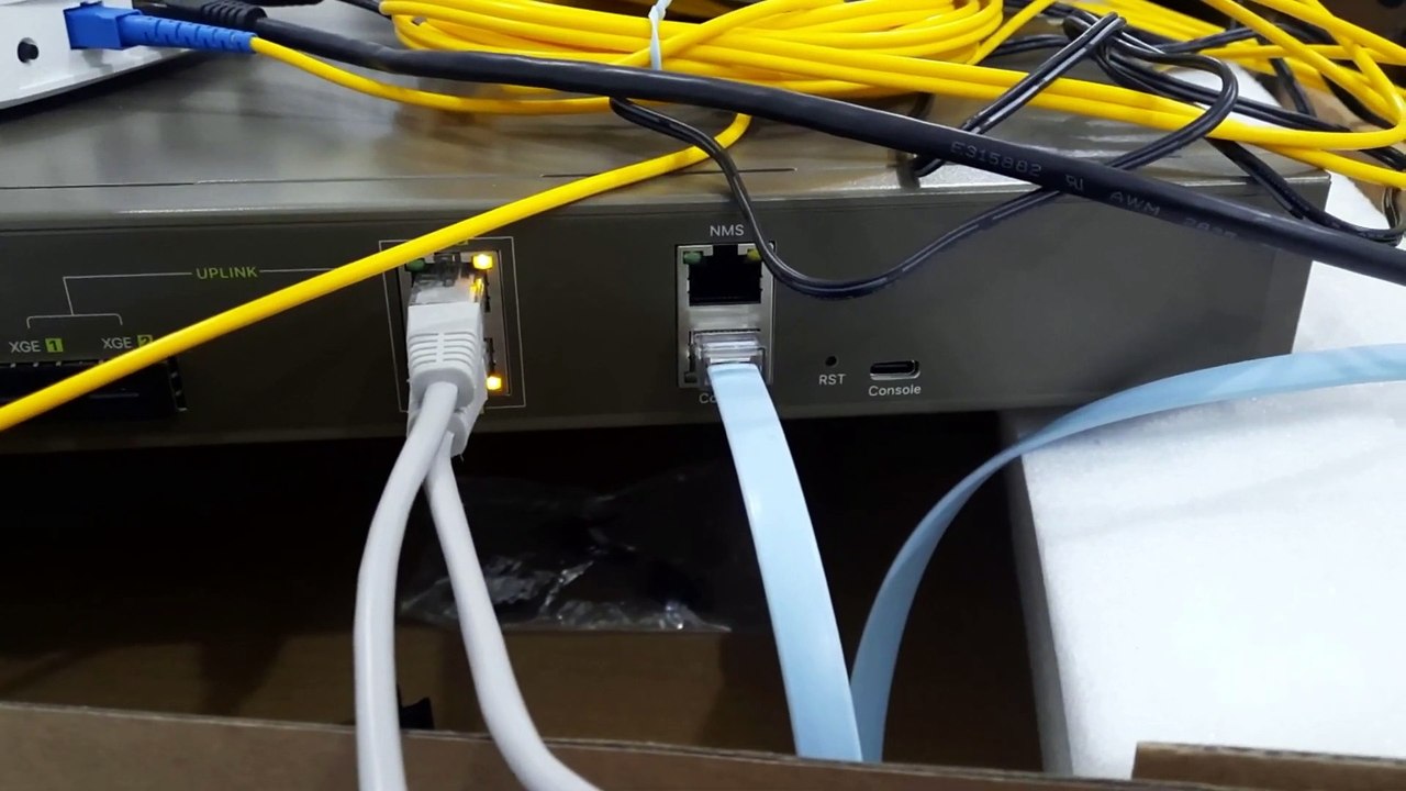 Tenda Gpon OLT Tes7008 GUI Configuration - Tenda Gpon OLT TAG UNTAG Configuration - iTinfo