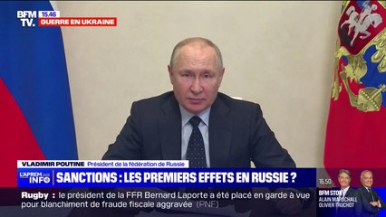 Vladimir Poutine évoque "une pénurie de certains médicaments" en Russie