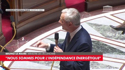 Bruno Le Maire sur la hausse des prix de l’énergie : «Nous sommes pour l’indépendance énergétique»
