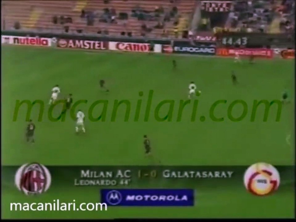 AC Milan 2-1 Galatasaray 21.09.1999 - 1999-2000 UEFA Champions League Group H Matchday 2 (Ver. 1)