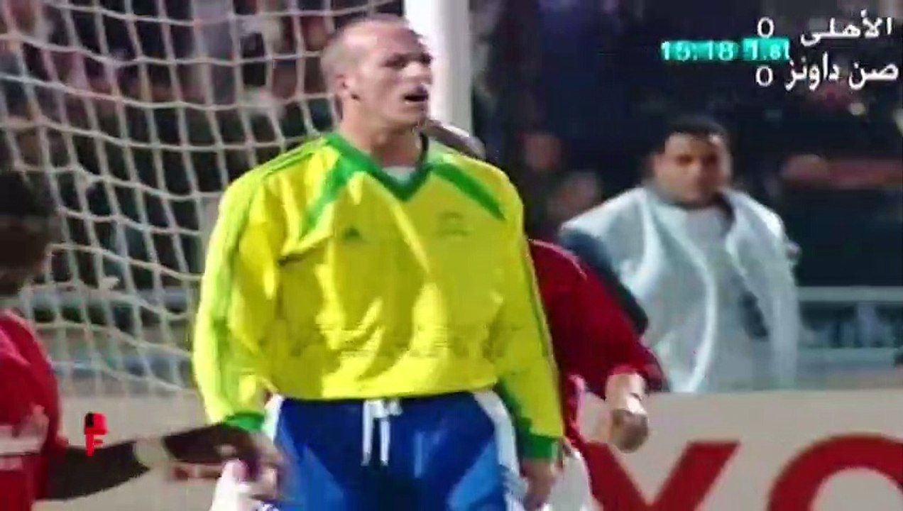 الشوط الاول من مباراة الاهلي و صن داونز 0/3 ايا...