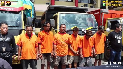 PENCURIAN TRUCK DAN PENADAH MENYERAH DENGAN POLISI