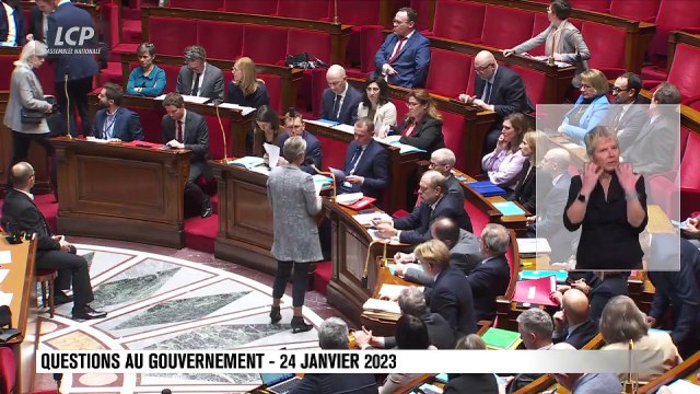 Retraites: Pagaille à l'Assemblée Nationale au moment de la prise de parole d'Elisabeth Borne sur les femmes qui seraient les grandes perdantes de la réforme
