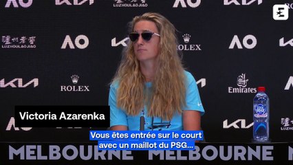 Azarenka, impressionnée par Mbappé... mais pas par le PSG : "Je prends ma victoire"