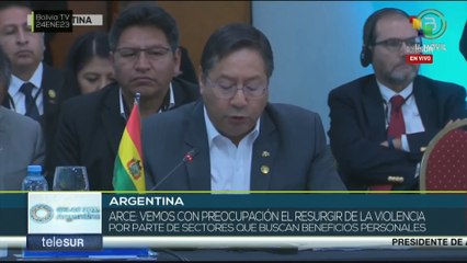 Luis Arce: Vemos con preocupación el resurgir de manifestaciones violentas en la región-.mp4-