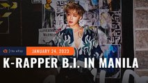 Korean rapper B.I. to hold Manila concert in March