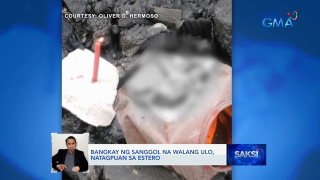 Bangkay ng sanggol na walang ulo, natagpuan sa estero | Saksi