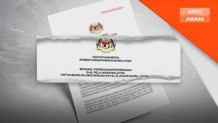 Bengkel SPM | Tiada diskriminasi agama dalam bengkel SPM di Johor