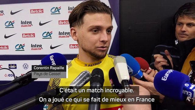 Pays de Cassel - Les joueurs du Pays de Cassel aux anges après la rencontre