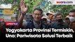 Heboh Yogyakarta Provinsi Termiskin, Menparekraf Sandiaga Uno: Pariwisata Solusi Terbaik