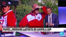 Sport : le président de la Fédération française de rugby, Bernard Laporte, en garde à vue