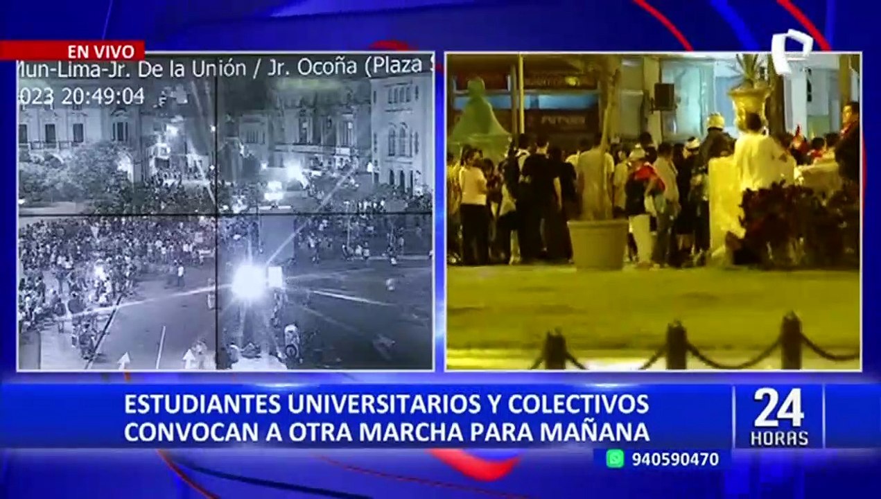 Estudiantes universitarios y colectivos convocan marcha para hoy 24 de enero
