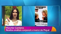 Maryfer Centeno analiza la postura corporal de la mamá de Piqué con Shakira